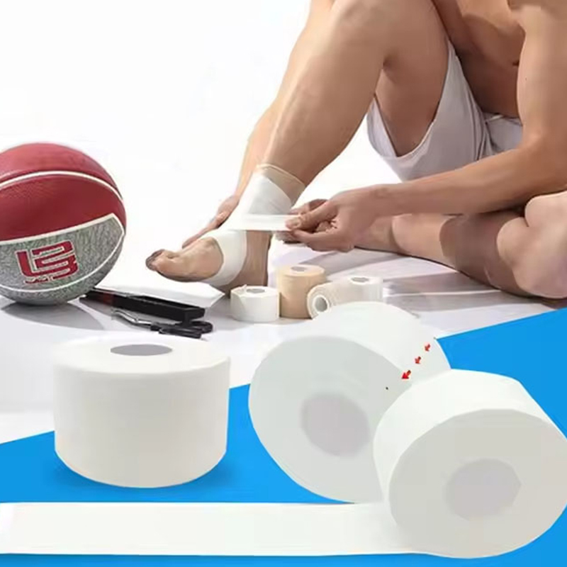 Bande de sport de cerclage en tissu flexible et respirant