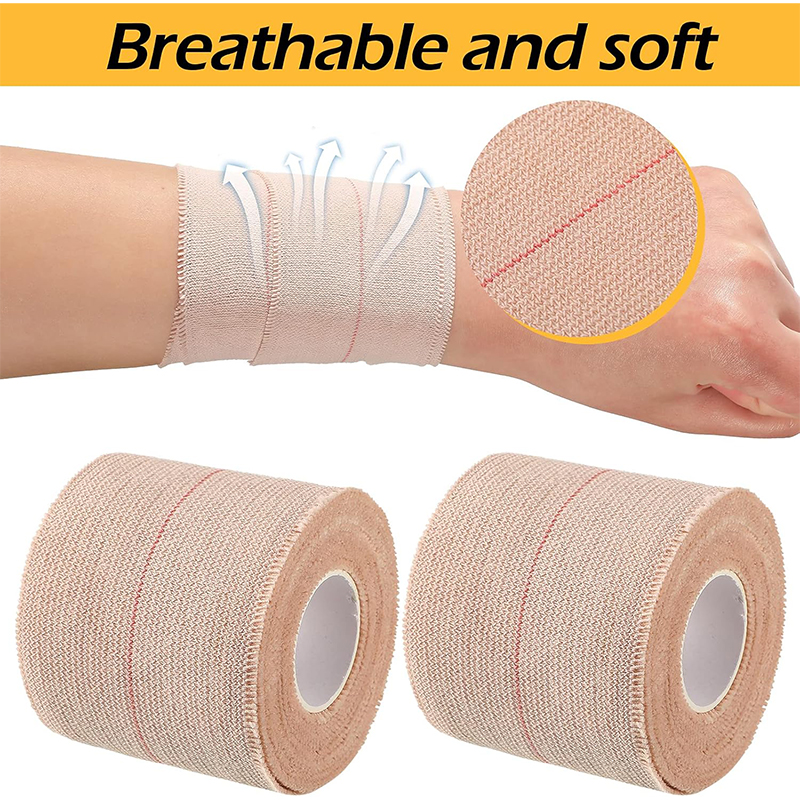 Bandage adhésif élastique doux et respirant