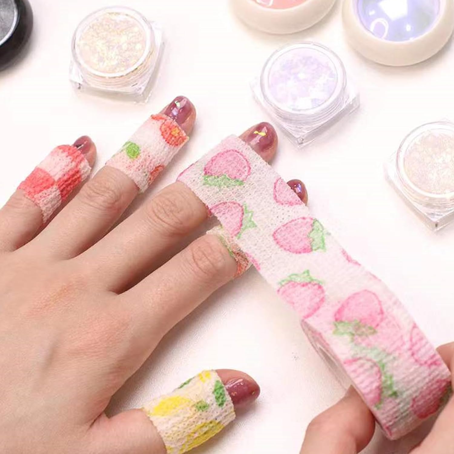 Bandages cohésifs pour les doigts