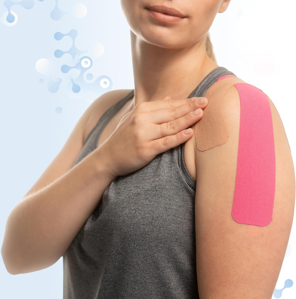 Bande de kinésiologie prédécoupée pour le sport