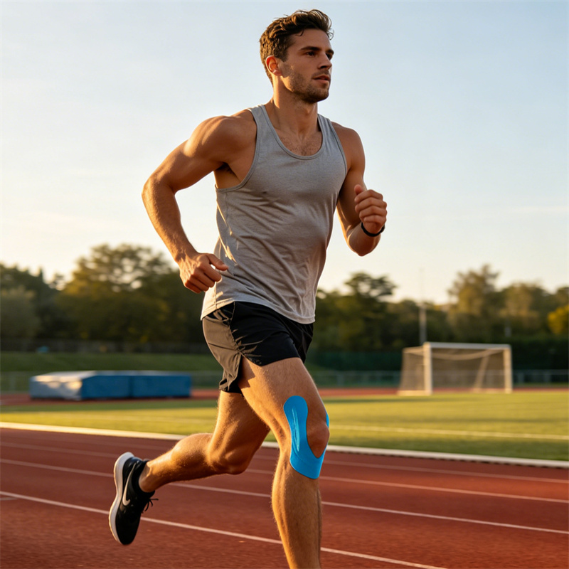 Bande de kinésiologie haut de gamme pour le soutien sportif, la récupération musculaire et la stabilité des articulations | Sans latex, résistant à l'eau, rouleau de 5 cm x 5 m